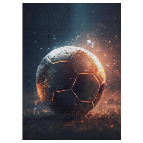 Puzzle Für Kinder, Fußball Sport -Puzzles Für Erwachsene, 300-teiliges Holzpuzzle Für Jugendliche Und Erwachsene, Tolles 42×30cm Puzzle Für Kinder, Fußball Sport -Puzzles Für Erwachsene, 300-teiliges Holzpuzzle Für Jugendliche Und Erwachsene, Tolles 42×30cm von HHCXX