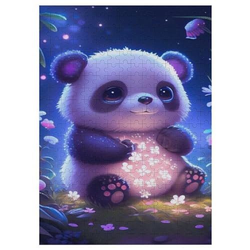 Puzzle Für Kinder, Panda -Puzzles Für Erwachsene, 300-teiliges Holzpuzzle Für Jugendliche Und Erwachsene, Tolles 42×30cm Puzzle Für Kinder, Panda -Puzzles Für Erwachsene, 300-teiliges Holzpuzzle Für Jugendliche Und Erwachsene, Tolles 42×30cm von HHCXX