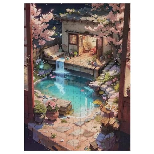Puzzles Für Erwachsene Japan Style,300-teilige Puzzle Für Erwachsene Und Kinder Ab 12 Jahren, Holzpuzzles Für Die Heimdekoration, 42×30cm von HHCXX
