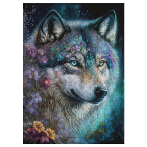 Schöner Wolf Puzzles 300 Teile Für Jugendliche Kreatives Holzpuzzlespielzeug Familienspiel Schwierigkeitsgrad Herausforderungspuzzles 42×30cm Schöner Wolf Puzzles 300 Teile Für Jugendliche Kreatives Holzpuzzlespielzeug Familienspiel Schwierigkeitsgrad Herausforderungspuzzles 42×30cm von HHCXX