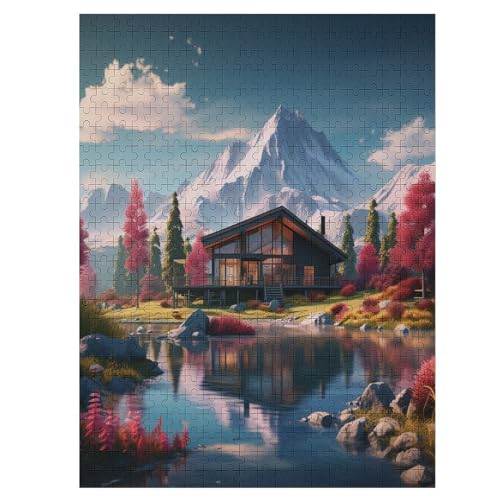 Süße Landschaft Puzzles Für Erwachsene, 500-teiliges Holzpuzzle, Geeignet Für Kinder Ab 12 Jahren, Die Pädagogische Puzzle Lernen 55×41cm Süße Landschaft Puzzles Für Erwachsene, 500-teiliges Holzpuzzle, Geeignet Für Kinder Ab 12 Jahren, Die Pädagogische Puzzle Lernen 55×41cm von HHCXX