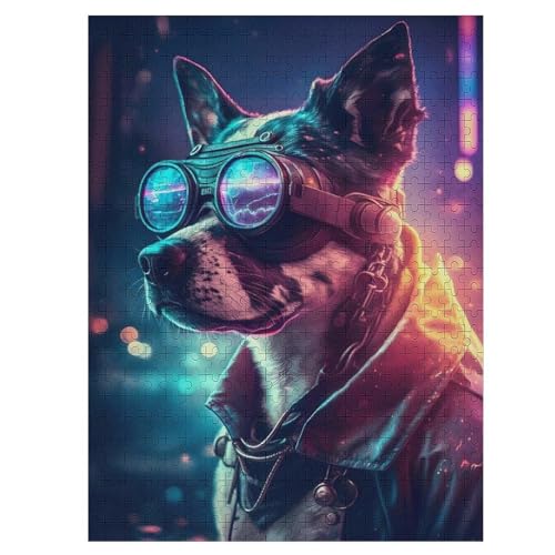 Süßer Hund 500 Teile Puzzles Für Erwachsene,Holzpuzzle - Verringerter Druck Schwieriges Unmögliche Puzzle Für Erwachsene 12+ Kinder 55×41cm Süßer Hund 500 Teile Puzzles Für Erwachsene,Holzpuzzle - Verringerter Druck Schwieriges Unmögliche Puzzle Für Erwachsene 12+ Kinder 55×41cm von HHCXX