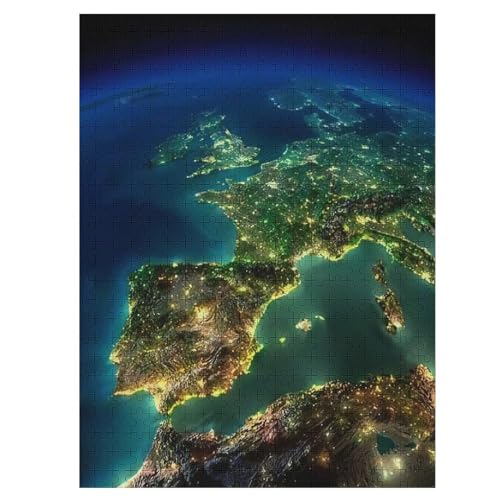Weltkarte Puzzle Für Erwachsene,500-teiliges Puzzles, Für Erwachsene Und Kinder,Holzpuzzle,Lernspielzeug, 55×41cm Weltkarte Puzzle Für Erwachsene,500-teiliges Puzzles, Für Erwachsene Und Kinder,Holzpuzzle,Lernspielzeug, 55×41cm von HHCXX