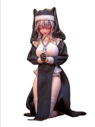 HHMacro Hasuki CS017A Nonne Gewohnheit für 15,2 cm große weibliche Actionfigur im Maßstab 1:12 von HHMacro