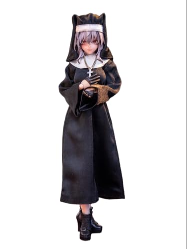 HHMacro Hasuki CS018B Nonne Gewohnheit für 15,2 cm große weibliche Actionfigur im Maßstab 1:12 von HHMacro