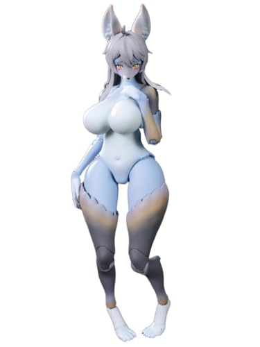 HHMacro KEYAKIHOBBY 1:12 Scale Cat Doll Moriyukishion 15,2 cm Frau Actionfigur von HHMacro