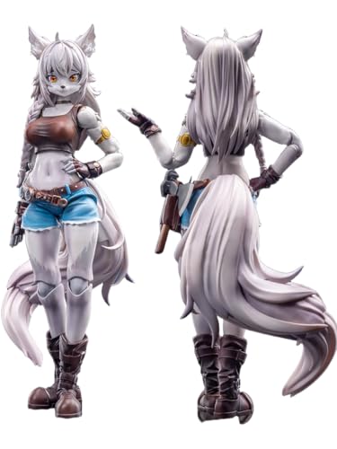 HHMacro LADoTOYS 1:12 Scale Liya Fox Girl 15,2 cm Woman Action Figure ERA-001 von HHMacro