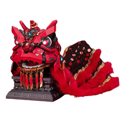 HHMacro MS General JHJ 13 cm Lion Dance Sammlermodellbausätze MP-01 rot beleuchtete Version HHMacro MS General JHJ 13 cm Lion Dance Sammlermodellbausätze MP-01 rot beleuchtete Version von HHMacro