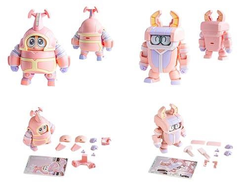 HHMacro Orange Cat Industry Beetle Robot Series Kabutack & Kuwagiro Modellbausätze, Sakura Limited Edition von HHMacro