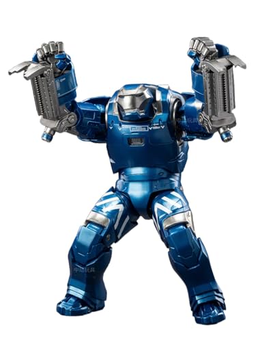 HHMacro ZD Toys Zhongdong Actionfigur MK38 Iron Hero im Maßstab 1:10, 17,8 cm von HHMacro