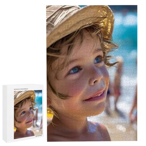 Personalisiertes Fotopuzzle, Puzzle Selbst Gestalten, Holzpuzzle mit Eigenem Foto Puzzle Personalisiert Fotopuzzle Geschenk, Individuelles Geschenke für Oma, Kinder, Mutter, Familie (2000 Teile) c-57 von HHQGOUYG
