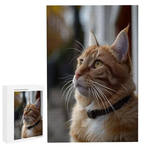 Personalisiertes Fotopuzzle, Puzzle Selbst Gestalten, Holzpuzzle mit Eigenem Foto Puzzle Personalisiert Fotopuzzle Geschenk, Individuelles Geschenke für Oma, Kinder, Mutter, Familie (2000 Teile) c-117 von HHQGOUYG
