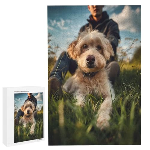 Personalisiertes Fotopuzzle, Puzzle Selbst Gestalten, Holzpuzzle mit Eigenem Foto Puzzle Personalisiert Fotopuzzle Geschenk, Individuelles Geschenke für Oma, Kinder, Mutter, Familie (5000 Teile) c-12 von HHQGOUYG