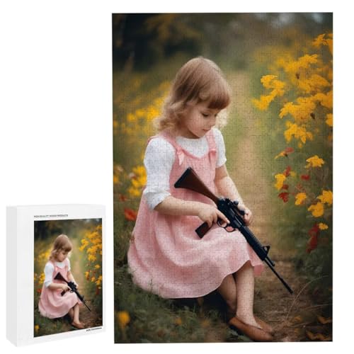 Personalisiertes Fotopuzzle, Puzzle Selbst Gestalten, Holzpuzzle mit Eigenem Foto Puzzle Personalisiert Fotopuzzle Geschenk, Individuelles Geschenke für Oma, Kinder, Mutter, Familie (5000 Teile) c-144 von HHQGOUYG