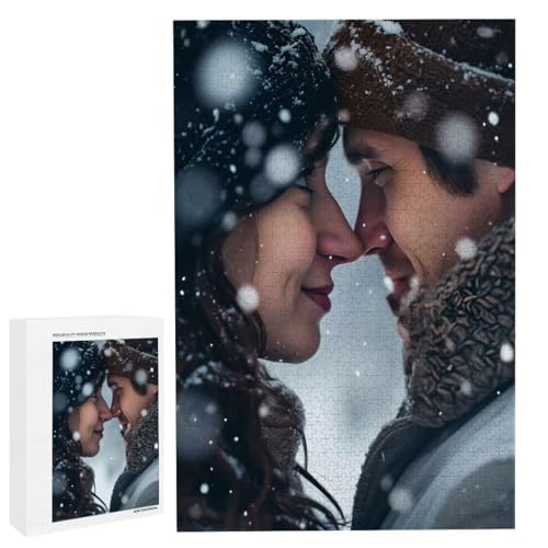 Personalisiertes Fotopuzzle, Puzzle Selbst Gestalten, Holzpuzzle mit Eigenem Foto Puzzle Personalisiert Fotopuzzle Geschenk, Individuelles Geschenke für Oma, Kinder, Mutter, Familie (6000 Teile) c-181 von HHQGOUYG