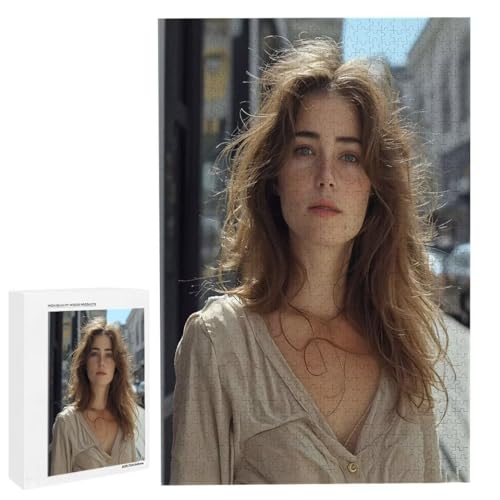 Personalisiertes Fotopuzzle, Puzzle Selbst Gestalten, Holzpuzzle mit Eigenem Foto Puzzle Personalisiert Fotopuzzle Geschenk, Individuelles Geschenke für Oma, Kinder, Mutter, Familie (6000 Teile) c-149 von HHQGOUYG
