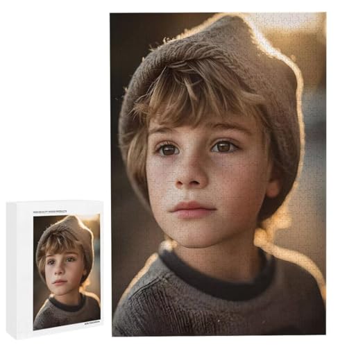 Personalisiertes Fotopuzzle, Puzzle Selbst Gestalten, Holzpuzzle mit Eigenem Foto Puzzle Personalisiert Fotopuzzle Geschenk, Individuelles Geschenke für Oma, Kinder, Mutter, Familie (6000 Teile) c-151 von HHQGOUYG