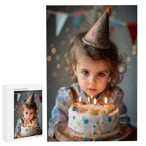 Personalisiertes Puzzle mit Eigenem Bild - 2000 Teile: Gestalte Dein individuelles Fotopuzzle für Geburtstage, Muttertag, Valentinstag & Hochzeiten Benutzerdefiniertes Geschenk - (2000 Teile) V-100 von HHQGOUYG