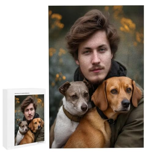 Personalisiertes Puzzle mit Eigenem Bild - 3000 Teile: Gestalte Dein individuelles Fotopuzzle für Geburtstage, Muttertag, Valentinstag & Hochzeiten Benutzerdefiniertes Geschenk - (3000 Teile) V-19 von HHQGOUYG