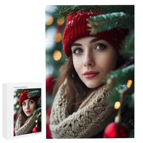 Personalisiertes Puzzle mit Eigenem Bild - 3000 Teile: Gestalte Dein individuelles Fotopuzzle für Geburtstage, Muttertag, Valentinstag & Hochzeiten Benutzerdefiniertes Geschenk - (3000 Teile) V-23 von HHQGOUYG