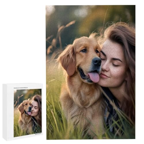 Personalisiertes Puzzle mit Eigenem Bild - 5000 Teile: Gestalte Dein individuelles Fotopuzzle für Geburtstage, Muttertag, Valentinstag & Hochzeiten Benutzerdefiniertes Geschenk - (5000 Teile) V-15 von HHQGOUYG