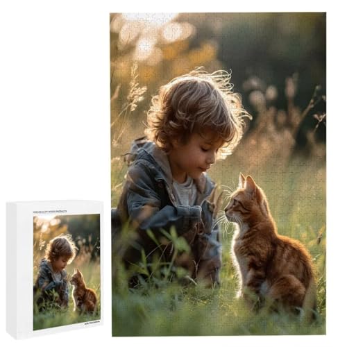 Personalisiertes Puzzle mit Eigenem Bild - 5000 Teile: Gestalte Dein individuelles Fotopuzzle für Geburtstage, Muttertag, Valentinstag & Hochzeiten Benutzerdefiniertes Geschenk - (5000 Teile) V-3 von HHQGOUYG