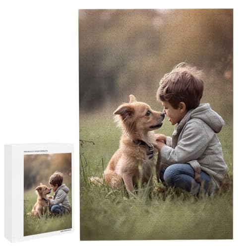 Personalisiertes Puzzle mit Eigenem Bild - 5000 Teile: Gestalte Dein individuelles Fotopuzzle für Geburtstage, Muttertag, Valentinstag & Hochzeiten Benutzerdefiniertes Geschenk - (5000 Teile) V-7 von HHQGOUYG