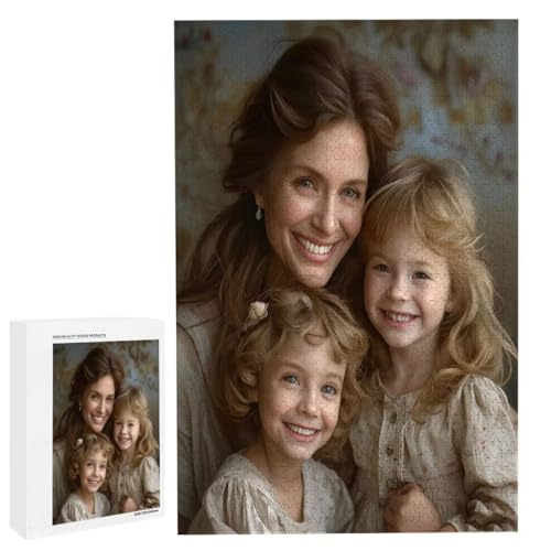 Personalisiertes Puzzle mit Eigenem Bild - 6000 Teile: Gestalte Dein individuelles Fotopuzzle für Geburtstage, Muttertag, Valentinstag & Hochzeiten Benutzerdefiniertes Geschenk - (6000 Teile) V-158 von HHQGOUYG