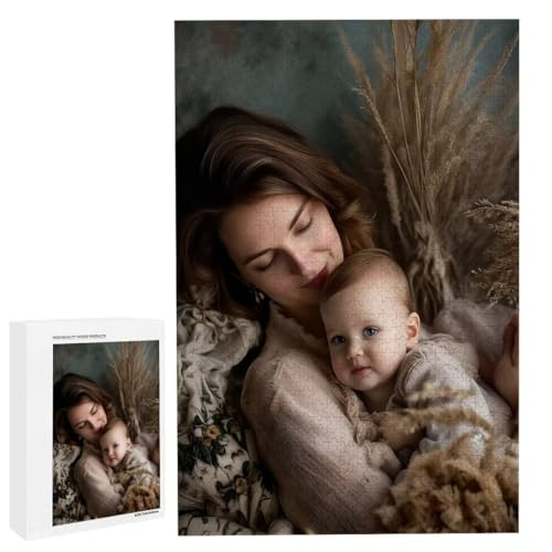 Personalisiertes Puzzle mit Eigenem Bild - 6000 Teile: Gestalte Dein individuelles Fotopuzzle für Geburtstage, Muttertag, Valentinstag & Hochzeiten Benutzerdefiniertes Geschenk - (6000 Teile) V-64 von HHQGOUYG