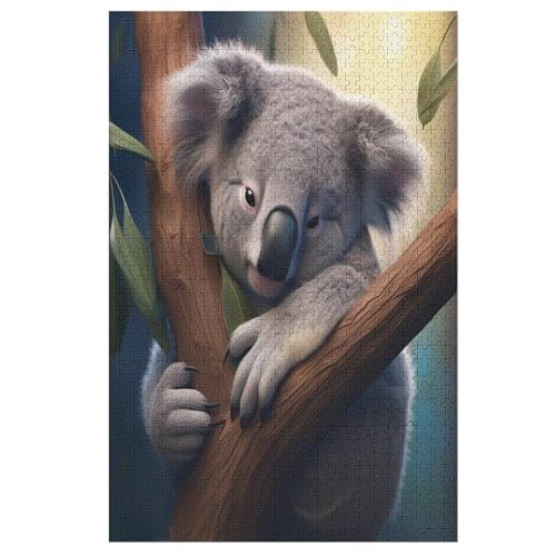 1000 Teile Puzzle Für Jungen Und Mädchen, Standard-Puzzles Koala, Familienspiele, 78×53cm von HHXXXHH