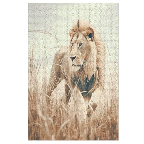 1000 Teile Puzzle Für Jungen Und Mädchen, Standard-Puzzles Löwe, Familienspiele, 78×53cm 1000 Teile Puzzle Für Jungen Und Mädchen, Standard-Puzzles Löwe, Familienspiele, 78×53cm von HHXXXHH