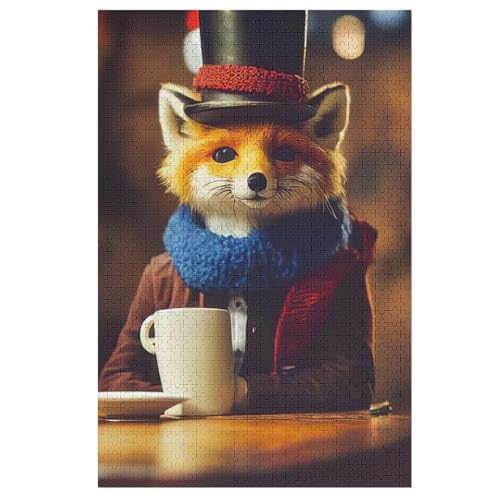 1000-teiliges Puzzle Für Erwachsene, Fuchs -Puzzles, Dekompressionsspiel, Spielzeugpuzzles, Geburtstagsgeschenke 78×53cm 1000-teiliges Puzzle Für Erwachsene, Fuchs -Puzzles, Dekompressionsspiel, Spielzeugpuzzles, Geburtstagsgeschenke 78×53cm von HHXXXHH