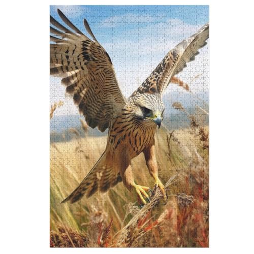 Adler Holzpuzzle 1000 Teile Klassische Puzzles Erwachsene Kinder Puzzle DIY Kit Holzspielzeug Einzigartiges Geschenk 78×53cm Adler Holzpuzzle 1000 Teile Klassische Puzzles Erwachsene Kinder Puzzle DIY Kit Holzspielzeug Einzigartiges Geschenk 78×53cm von HHXXXHH