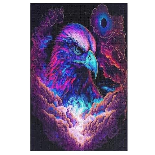 Adler Puzzles 1000 Teile Erwachsener Kniffel Spaß Für Die Ganze Familie, Holzpuzzle Kinder Erwachsene, Impossible Puzzle Schwer 78×53cm Adler Puzzles 1000 Teile Erwachsener Kniffel Spaß Für Die Ganze Familie, Holzpuzzle Kinder Erwachsene, Impossible Puzzle Schwer 78×53cm von HHXXXHH