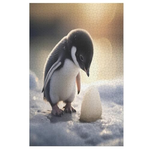 Animal Pinguin Holzpuzzle 1000 Teile, Knobelspiele Für Erwachsene, Teenager, Puzzles Unmögliche - Kinder Puzzle Zimmer Deko 78×53cm Animal Pinguin Holzpuzzle 1000 Teile, Knobelspiele Für Erwachsene, Teenager, Puzzles Unmögliche - Kinder Puzzle Zimmer Deko 78×53cm von HHXXXHH