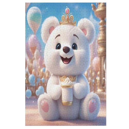 Cute Bär Puzzle 1000 Teile, Holzpuzzle Herausforderndes Geschicklichkeitsspiel Für Die Ganze Familie, Kinder Erwachsenenpuzzle Ab 12 Jahren 78×53cm Cute Bär Puzzle 1000 Teile, Holzpuzzle Herausforderndes Geschicklichkeitsspiel Für Die Ganze Familie, Kinder Erwachsenenpuzzle Ab 12 Jahren 78×53cm von HHXXXHH