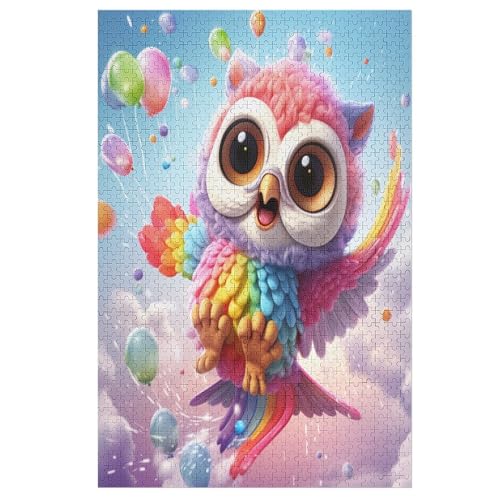 Cute Eule Puzzles 1000 Teile Erwachsener Kniffel Spaß Für Die Ganze Familie, Holzpuzzle Kinder Erwachsene, Impossible Puzzle Schwer 78×53cm Cute Eule Puzzles 1000 Teile Erwachsener Kniffel Spaß Für Die Ganze Familie, Holzpuzzle Kinder Erwachsene, Impossible Puzzle Schwer 78×53cm von HHXXXHH