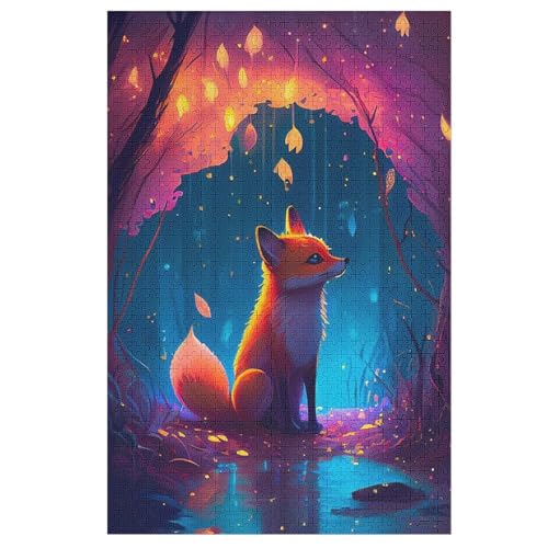 Fuchs Holzpuzzle - 1000 Teiliges Jigsaw Knobelspiel - Puzzle Für Erwachsene & Kinder - Outdoor & Reisespielzeug 78×53cm Fuchs Holzpuzzle - 1000 Teiliges Jigsaw Knobelspiel - Puzzle Für Erwachsene & Kinder - Outdoor & Reisespielzeug 78×53cm von HHXXXHH