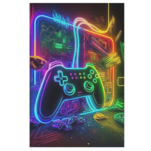 Gamepad Puzzles 1000 Teile Erwachsener Kniffel Spaß Für Die Ganze Familie, Holzpuzzle Kinder Erwachsene, Impossible Puzzle Schwer 78×53cm Gamepad Puzzles 1000 Teile Erwachsener Kniffel Spaß Für Die Ganze Familie, Holzpuzzle Kinder Erwachsene, Impossible Puzzle Schwer 78×53cm von HHXXXHH