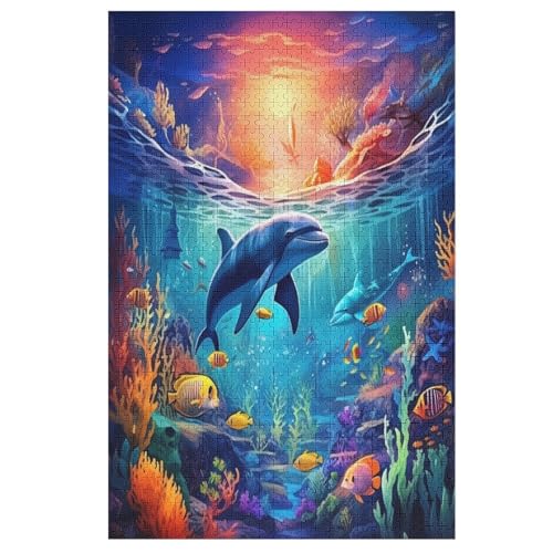 Hais 1000 Teile Puzzles Für Erwachsene, Impossible Puzzle, Geschicklichkeitsspiel Für Die Ganze Familie, Kinder Holzpuzzle 78×53cm Hais 1000 Teile Puzzles Für Erwachsene, Impossible Puzzle, Geschicklichkeitsspiel Für Die Ganze Familie, Kinder Holzpuzzle 78×53cm von HHXXXHH