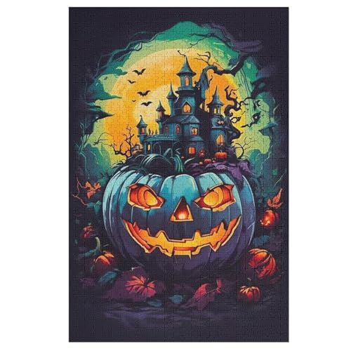 Halloween-Kürbis-Puzzlespiel Aus Holz, 1000 Puzzleteile, Puzzle Für Teenager Und Erwachsene, Kreatives Spielzeug, Puzzles, 78×53cm Halloween-Kürbis-Puzzlespiel Aus Holz, 1000 Puzzleteile, Puzzle Für Teenager Und Erwachsene, Kreatives Spielzeug, Puzzles, 78×53cm von HHXXXHH
