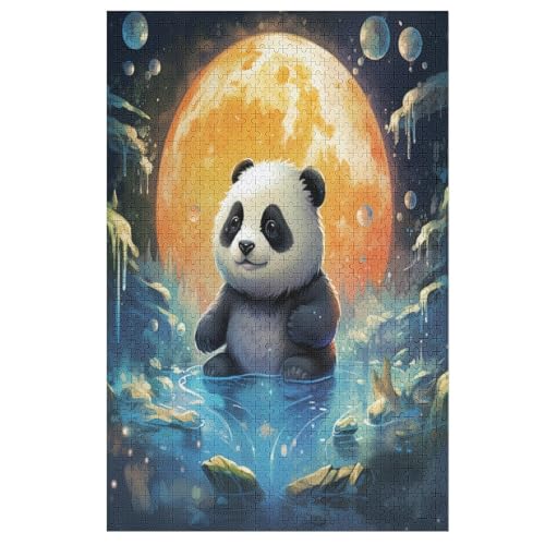 Holzpuzzle Panda Puzzle 1000 Teile Erwachsene Klassische Pädagogisches Spielzeug Kinder Lernspiel Herausforderndes Puzzles 78×53cm Holzpuzzle Panda Puzzle 1000 Teile Erwachsene Klassische Pädagogisches Spielzeug Kinder Lernspiel Herausforderndes Puzzles 78×53cm von HHXXXHH