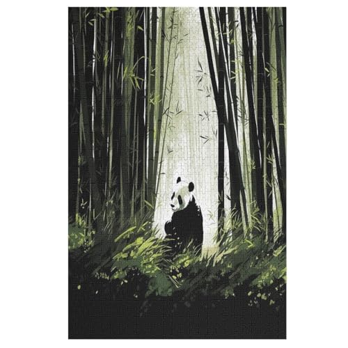 Holzpuzzle Panda Puzzle 1000 Teile Erwachsene Klassische Pädagogisches Spielzeug Kinder Lernspiel Herausforderndes Puzzles 78×53cm Holzpuzzle Panda Puzzle 1000 Teile Erwachsene Klassische Pädagogisches Spielzeug Kinder Lernspiel Herausforderndes Puzzles 78×53cm von HHXXXHH