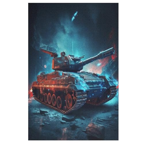 Holzpuzzle Panzer Puzzle 1000 Teile Erwachsene Klassische Pädagogisches Spielzeug Kinder Lernspiel Herausforderndes Puzzles 78×53cm Holzpuzzle Panzer Puzzle 1000 Teile Erwachsene Klassische Pädagogisches Spielzeug Kinder Lernspiel Herausforderndes Puzzles 78×53cm von HHXXXHH