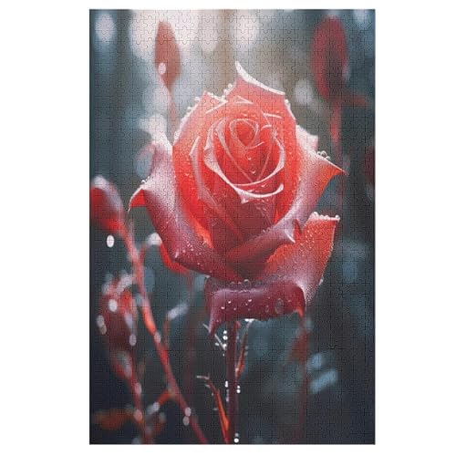 Holzpuzzle Rose Puzzle 1000 Teile Erwachsene Klassische Pädagogisches Spielzeug Kinder Lernspiel Herausforderndes Puzzles 78×53cm Holzpuzzle Rose Puzzle 1000 Teile Erwachsene Klassische Pädagogisches Spielzeug Kinder Lernspiel Herausforderndes Puzzles 78×53cm von HHXXXHH