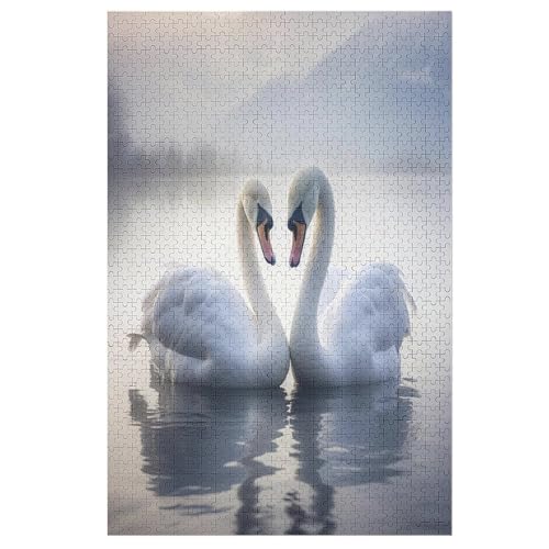 Holzpuzzle Schwan Puzzle 1000 Teile Erwachsene Klassische Pädagogisches Spielzeug Kinder Lernspiel Herausforderndes Puzzles 78×53cm Holzpuzzle Schwan Puzzle 1000 Teile Erwachsene Klassische Pädagogisches Spielzeug Kinder Lernspiel Herausforderndes Puzzles 78×53cm von HHXXXHH