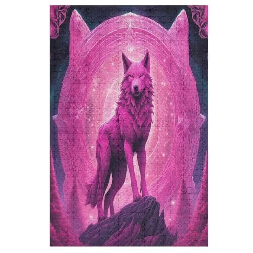 Holzpuzzle Wolf Puzzle 1000 Teile Erwachsene Klassische Pädagogisches Spielzeug Kinder Lernspiel Herausforderndes Puzzles 78×53cm Holzpuzzle Wolf Puzzle 1000 Teile Erwachsene Klassische Pädagogisches Spielzeug Kinder Lernspiel Herausforderndes Puzzles 78×53cm von HHXXXHH