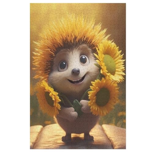 Holzpuzzles 1000 Teile Igel -Puzzle Für Jungen Und Mädchen, Schwierigkeitsgrad, Lernspiele, Familienspielzeug 78×53cm Holzpuzzles 1000 Teile Igel -Puzzle Für Jungen Und Mädchen, Schwierigkeitsgrad, Lernspiele, Familienspielzeug 78×53cm von HHXXXHH