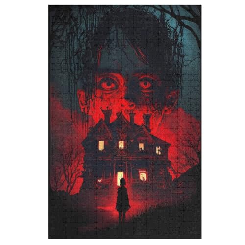 Horrorkunst -Puzzle, 1000 Teile,Holzpuzzle Für Erwachsene Kinder, Lustiges Spielzeug, Denkspiel, Bildungsspiel, 78×53cm Horrorkunst -Puzzle, 1000 Teile,Holzpuzzle Für Erwachsene Kinder, Lustiges Spielzeug, Denkspiel, Bildungsspiel, 78×53cm von HHXXXHH