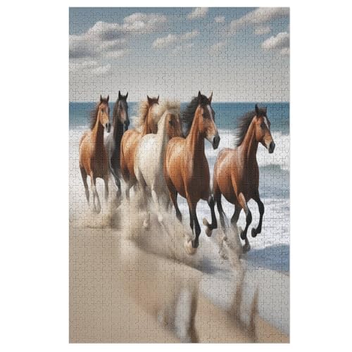 Horse -Puzzle, 1000 Teile,Holzpuzzle Für Erwachsene Kinder, Lustiges Spielzeug, Denkspiel, Bildungsspiel, 78×53cm Horse -Puzzle, 1000 Teile,Holzpuzzle Für Erwachsene Kinder, Lustiges Spielzeug, Denkspiel, Bildungsspiel, 78×53cm von HHXXXHH